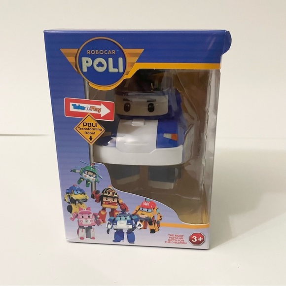 Robocar Poli Police Car Take n Play Transforming Robot Toy - Picture 11 of 11